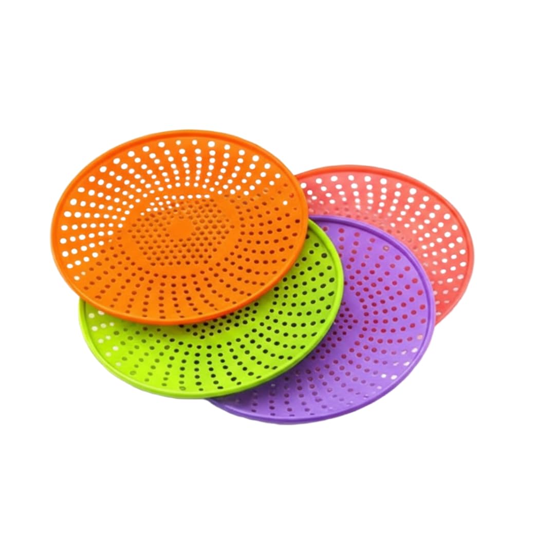 Multipurpose Strainer Plates for Roti, Fruits & Veggies – Set of 4 – photo 4