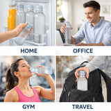 Veer Plast - Alpha 1000ml Water Bottle Pack of 6