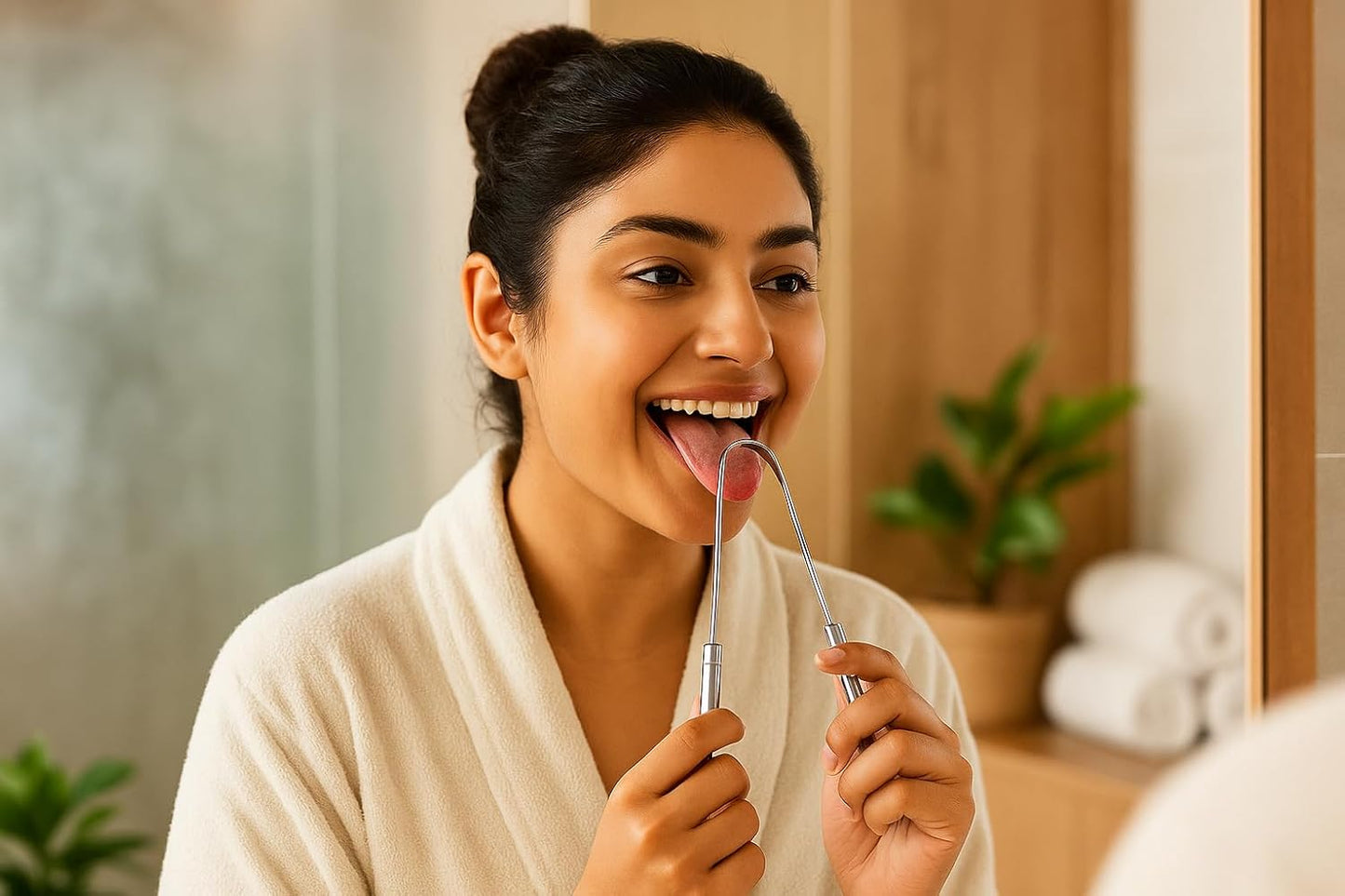 S S Tongue Cleaner for Adults [2 Pcs]