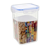 Zadoli Milan Square 1000 ml, 1500 ml, 2500 ml Air Tight Locked Food Container Set of 3