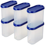 Veer Plast Food Space 1.2L - Set of 4 (Multicolour)