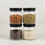 Veer Plast - Fashion Jar 500ml & 200 ml - Pack of 4 & Pack of 6