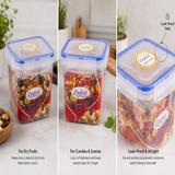 Zadoli Milan Square Container Clip & Lock  (PCS OF 3)