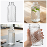 Veer Plast - Sign Transparent Bottle 1000 ML Pack of 6