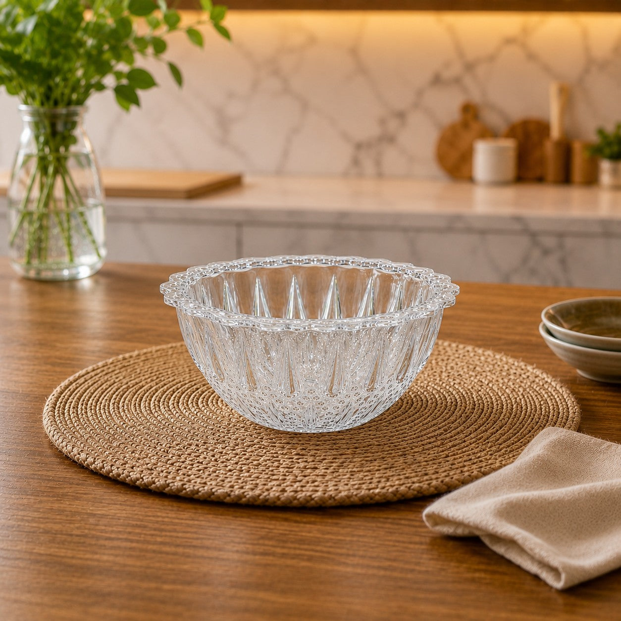 Unbreakable Plastic Bowls/Cups Set of 06
