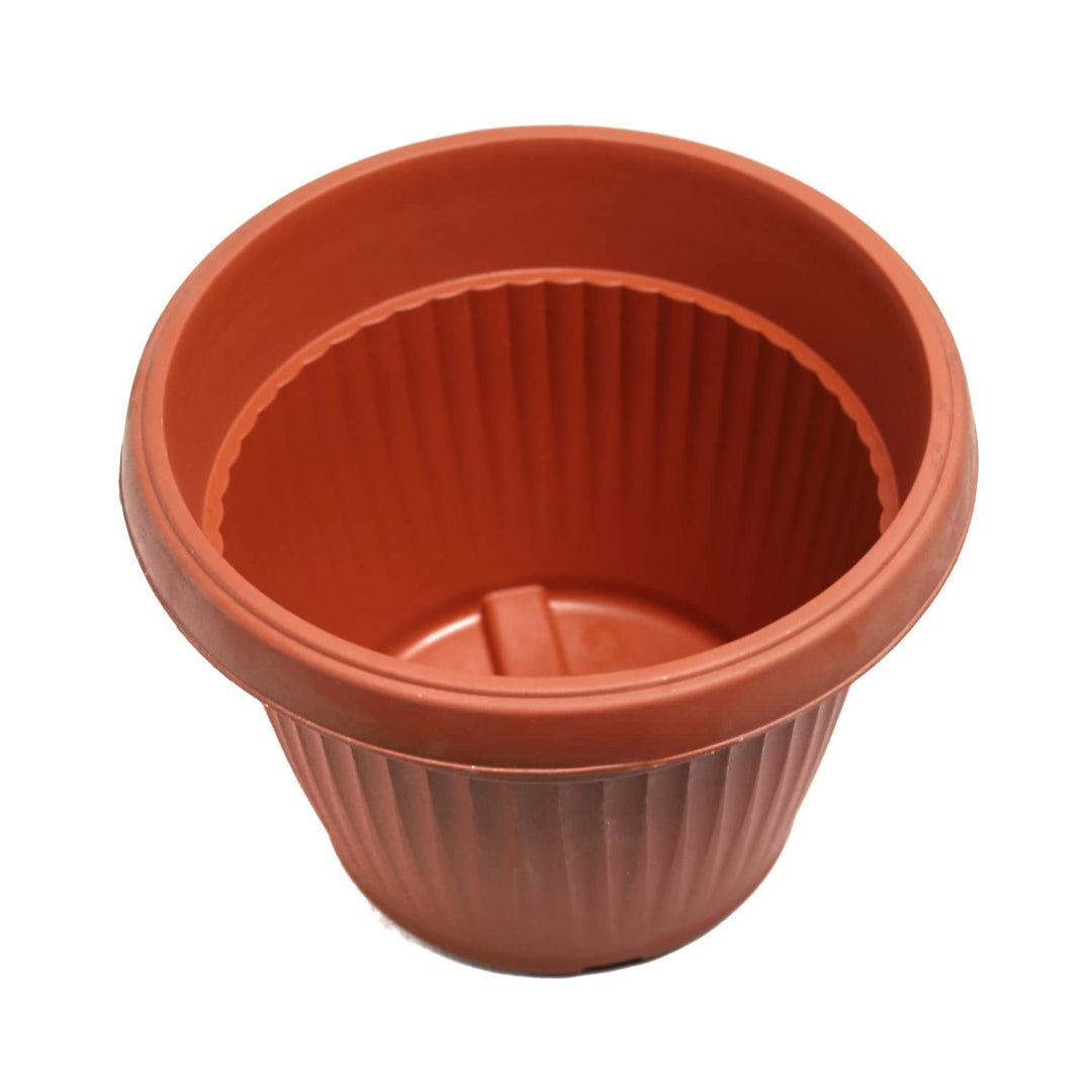 Veer Plast - Green City Plastic Plant Pots Set of 4/6