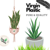Veer Plast - Green City Plastic Plant Pots Set of 4/6