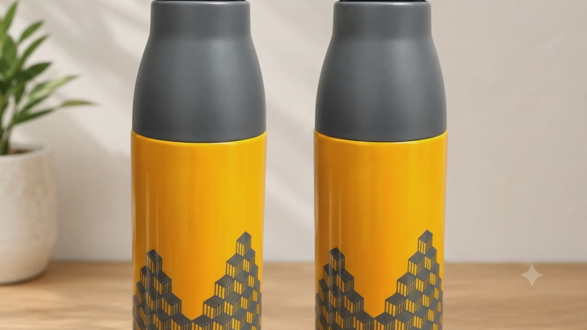 800ml Insulated Water Bottle for Home, Office & Travel – Pack of 2