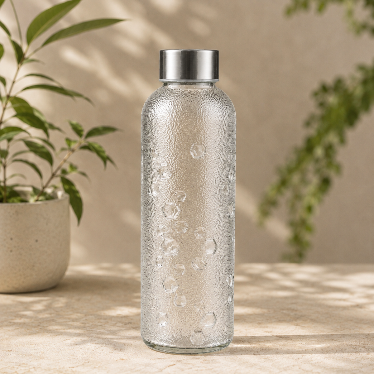 1 Litre Leak-Proof Water Bottle with Steel Cap – Pack of 3 / 6 – photo 3