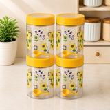 Veer Dream Storage Jar | 500Ml | Bpa Free | (★Pack Of 4★)