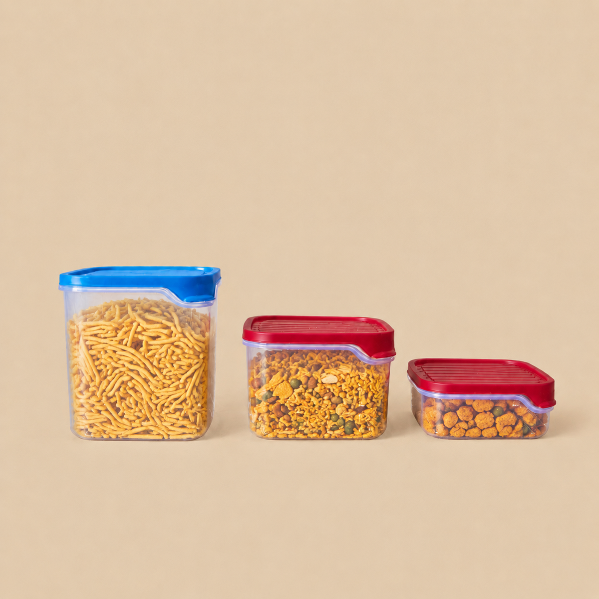 3-in-1 Multi-Purpose Storage Container | BPA Free | Pack of 3