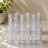 Pineapple Glass | Premium plastic | 300 Ml | (★Pack Of 6★)