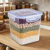 Zadoli Milan Square 1000 ml, 1500 ml, 2500 ml Air Tight Locked Food Container (★PACK OF 3★)