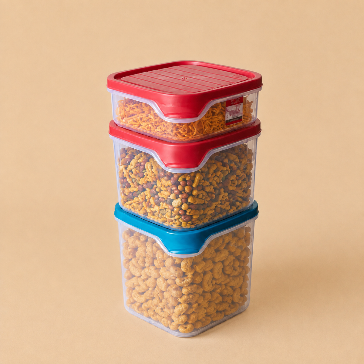 3-in-1 Multi-Purpose Storage Container | BPA Free | Pack of 3