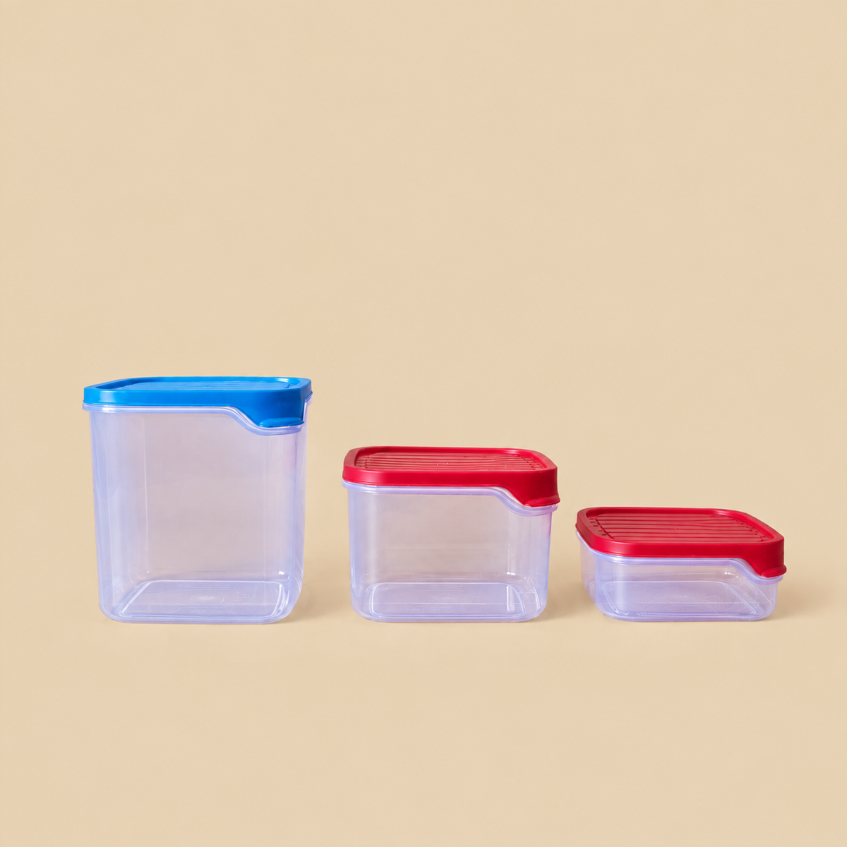 3-in-1 Multi-Purpose Storage Container | BPA Free | Pack of 3