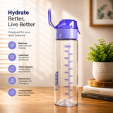 Veer Plast Motivational Water Bottle 750 ML| (★Pack Of 4★)