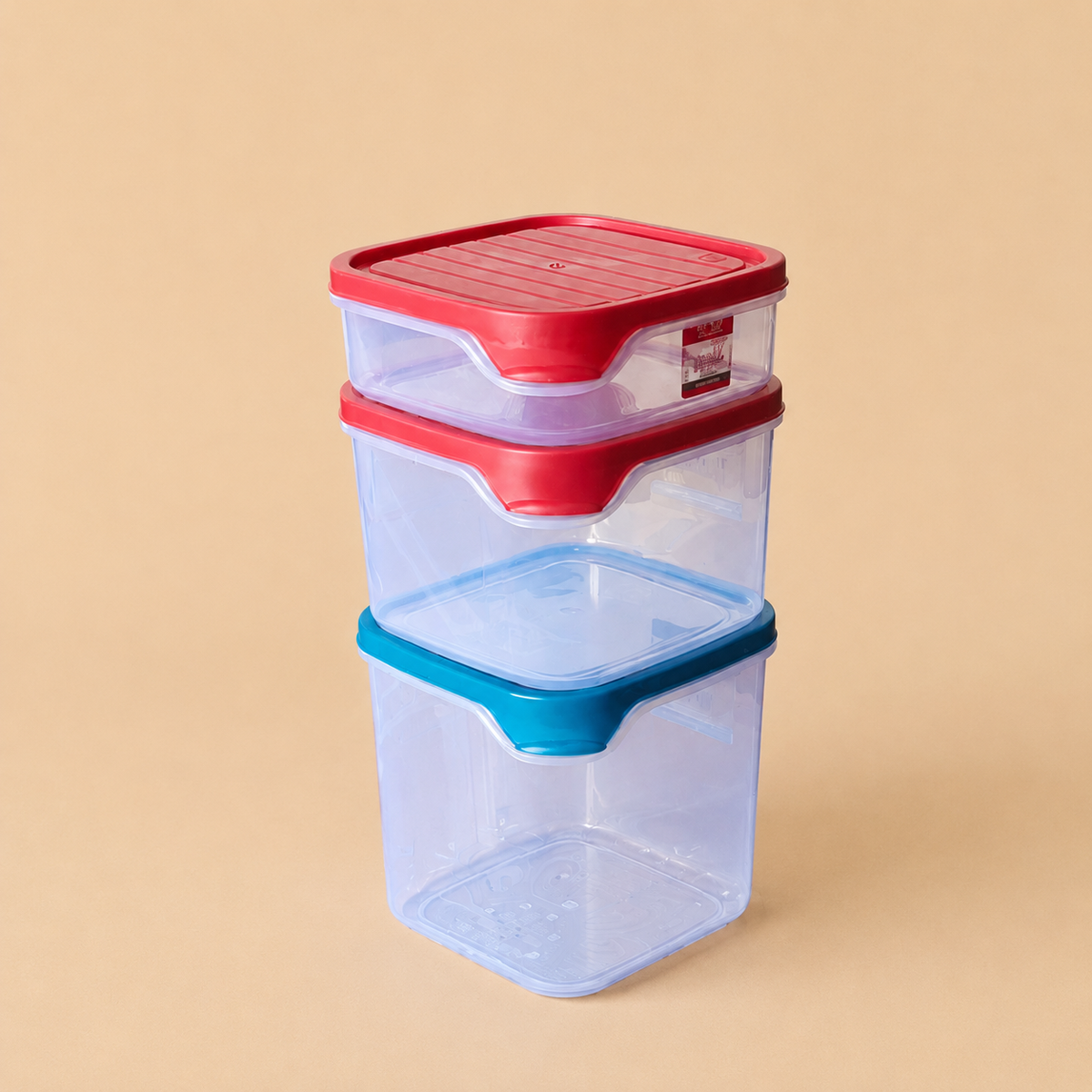 3-in-1 Multi-Purpose Storage Container | BPA Free | Pack of 3